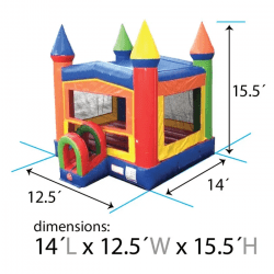 rainbow20bounce20house20dimensions 1725758379 Rainbow Bounce Castle